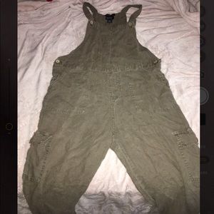 Army green romper